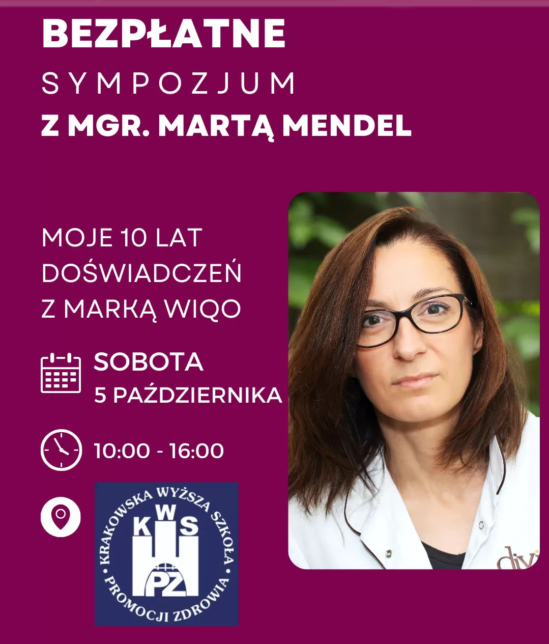 BEZPŁATNE SYMPOZJUM W KRAKOWIE